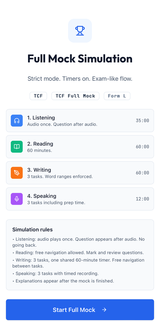 Mock simulation on phone